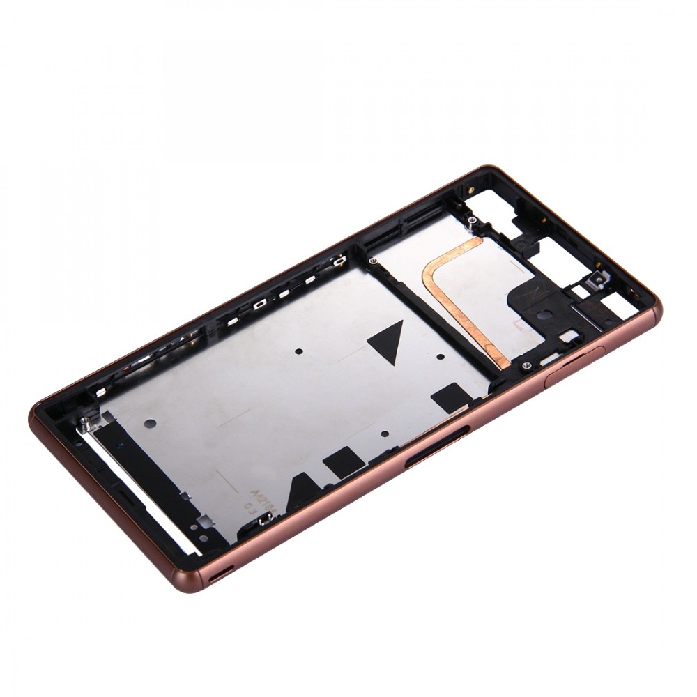 Front Housing LCD Frame Bezel for Sony Xperia Z3 (Single SIM) (Brown) Sony Replacement Parts Sony Xperia Z3 (Singl SIM)